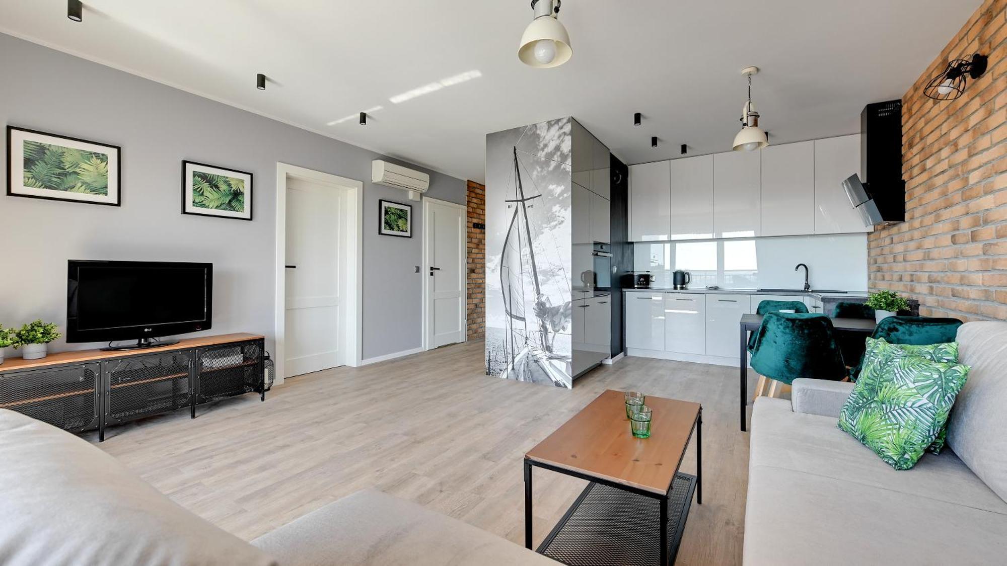 Dom & House - Apartments Waterlane Island Danzig Zimmer foto